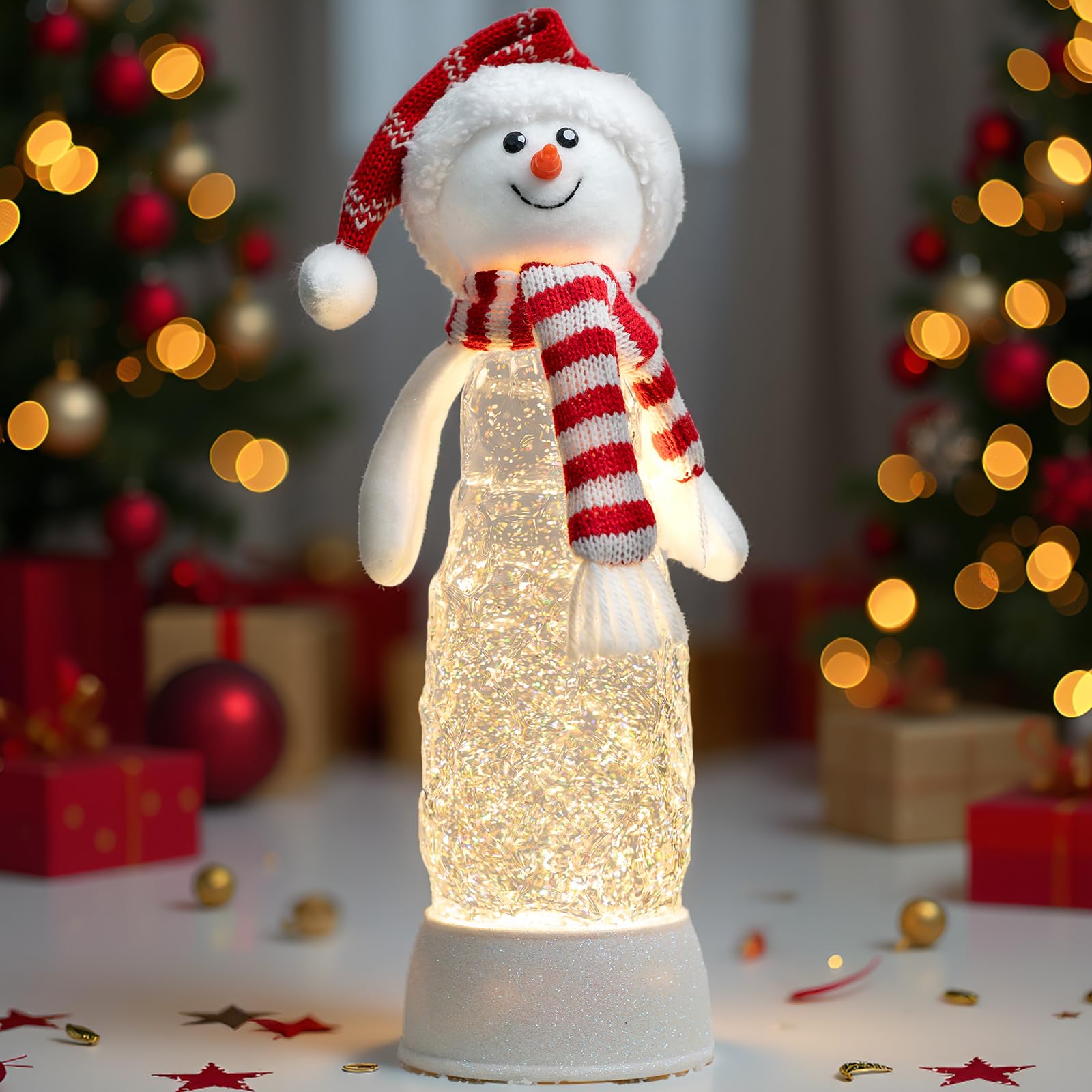 Snowman Water Lantern - Image 8